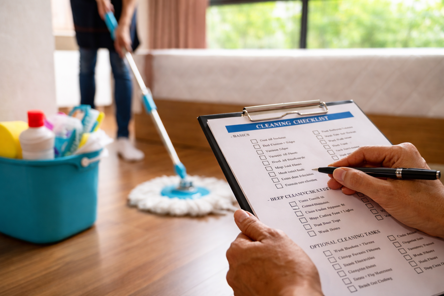 RESIDENTIAL CLEANING